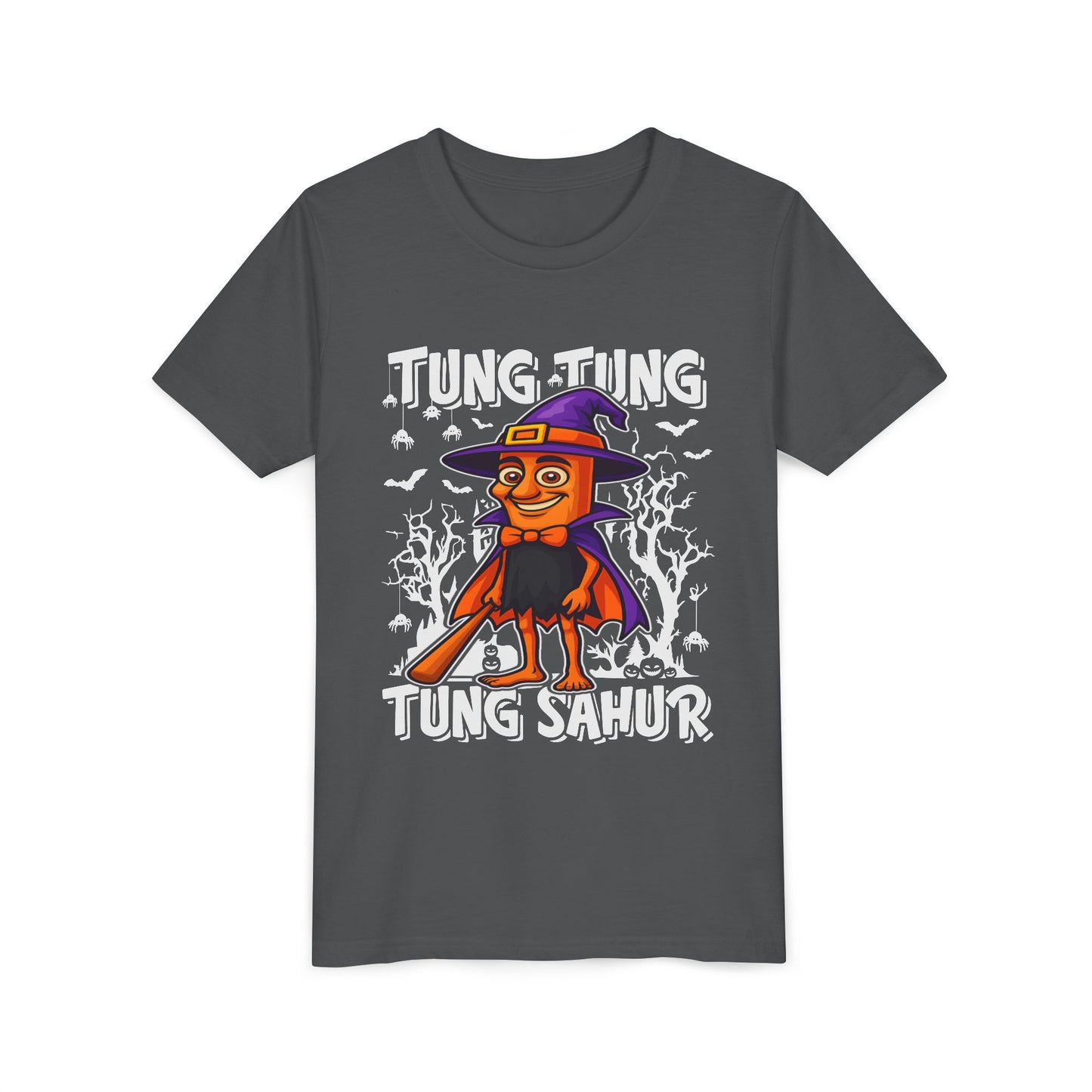 Tung Tung Tung Sahur Italian Brainrot Halloween Wizard T-Shirt