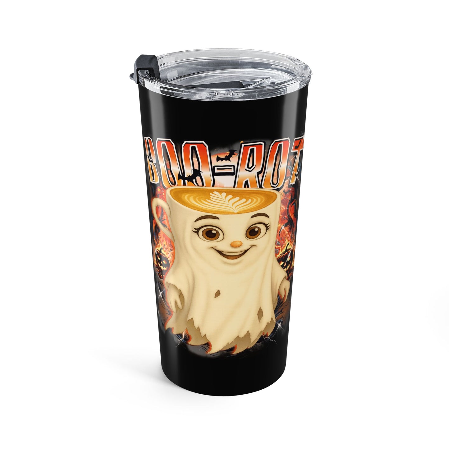 Ballerina Cappuccina Spooky Halloween Italian Brainrot Tumbler 20oz