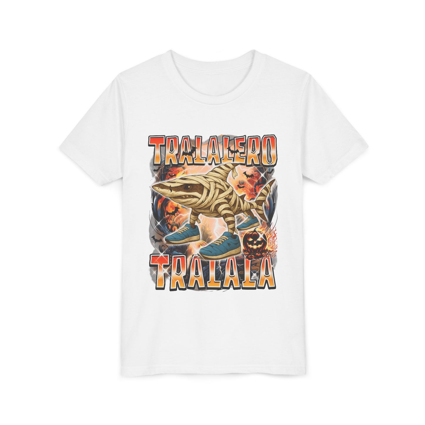 Tralalero Tralala Halloween Italian Brainrot T-Shirt