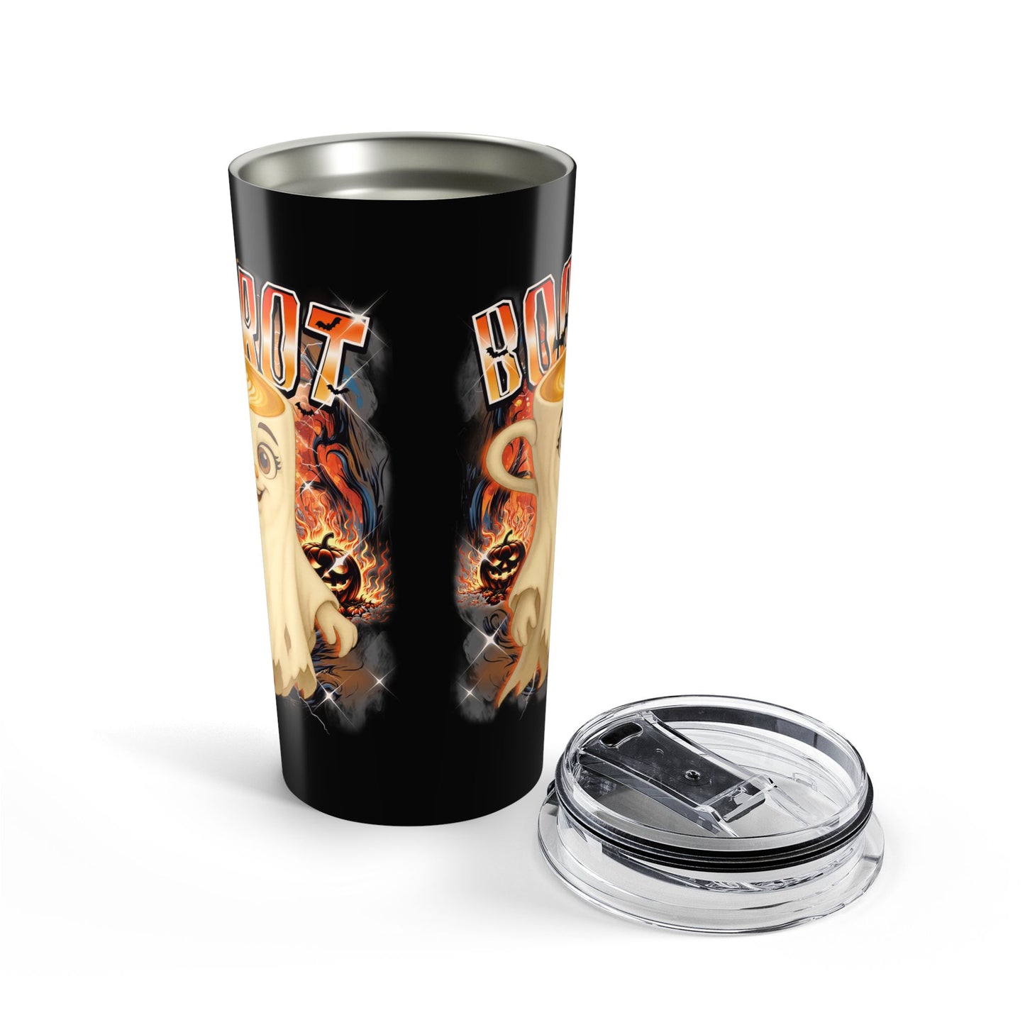 Ballerina Cappuccina Spooky Halloween Italian Brainrot Tumbler 20oz