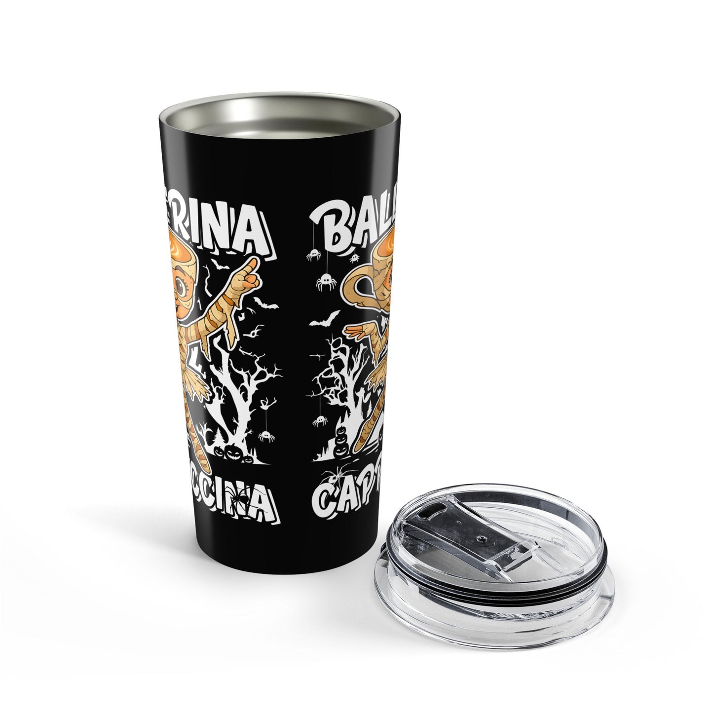 Ballerina Cappuccina Italian Brainrot Halloween Tumbler 20oz