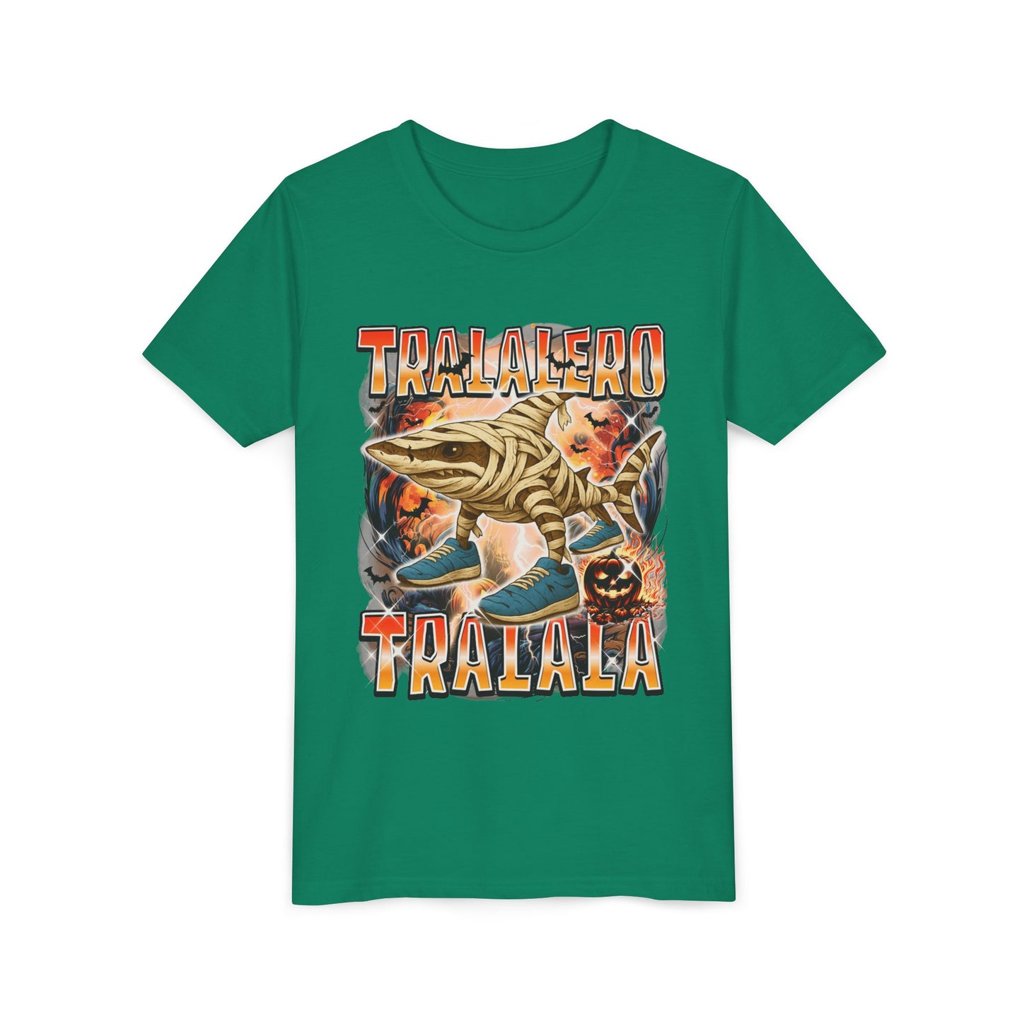 Tralalero Tralala Halloween Italian Brainrot T-Shirt