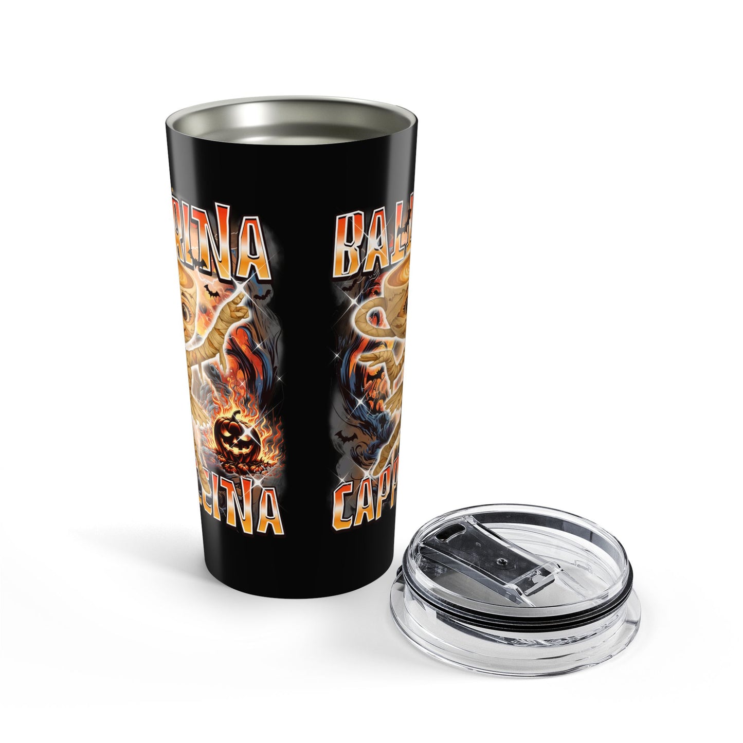 Ballerina Cappuccina Italian Brainrot Halloween T-Shirt Tumbler 20oz