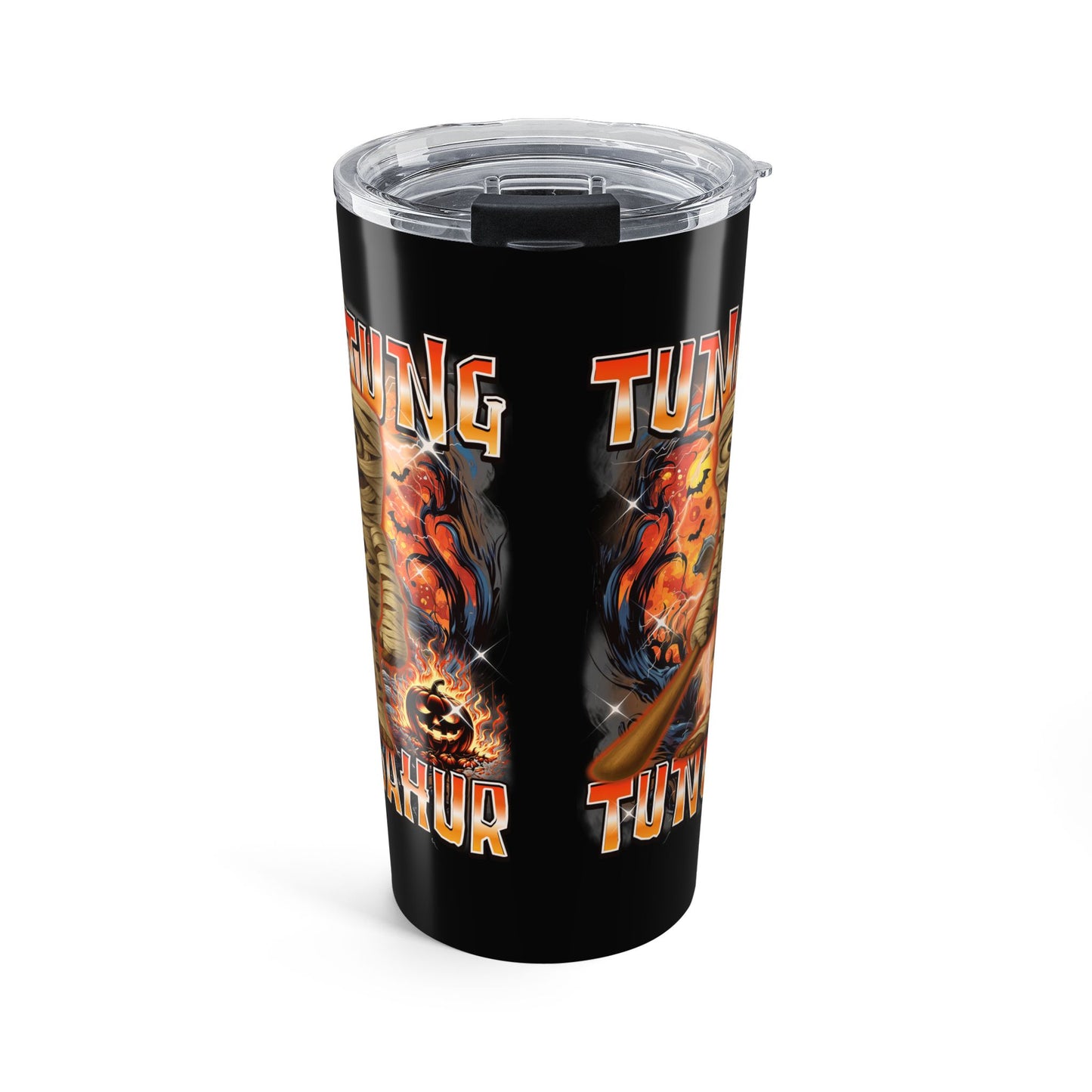 Tung Tung Tung Sahur Halloween Italian Brainrot Tumbler 20oz