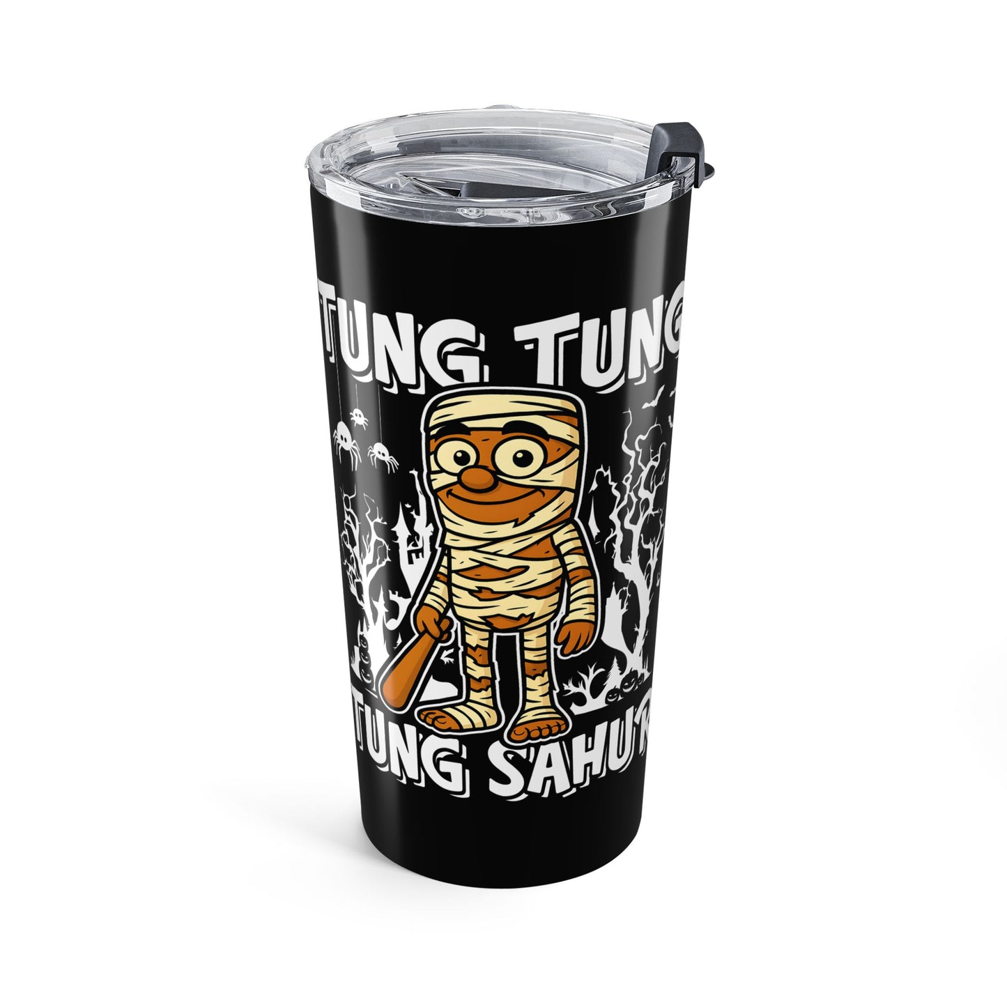 Tung Tung Tung Sahur Italian Brainrot Halloween Tumbler 20oz