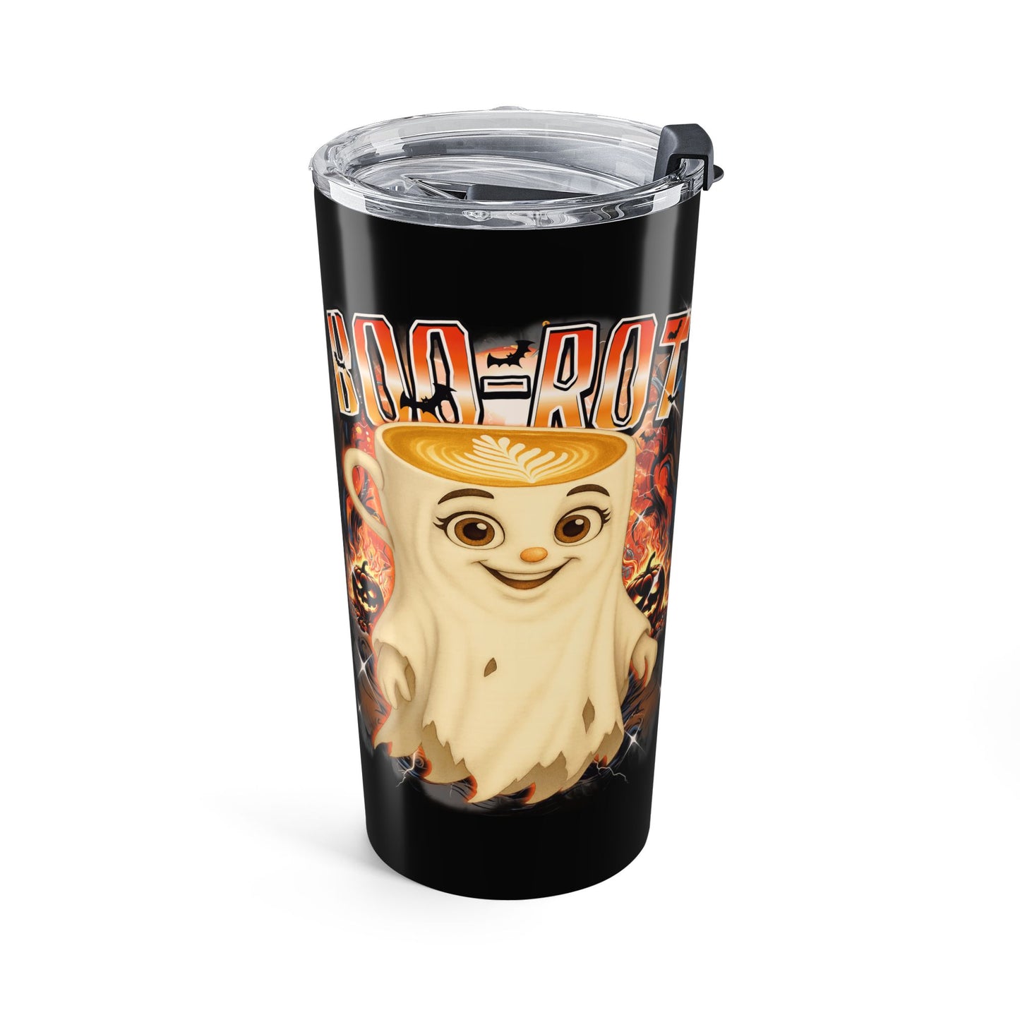 Ballerina Cappuccina Spooky Halloween Italian Brainrot Tumbler 20oz
