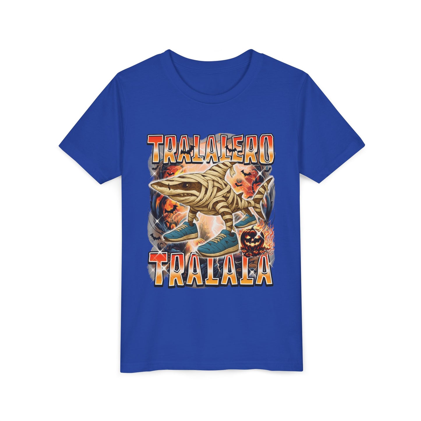 Tralalero Tralala Halloween Italian Brainrot T-Shirt