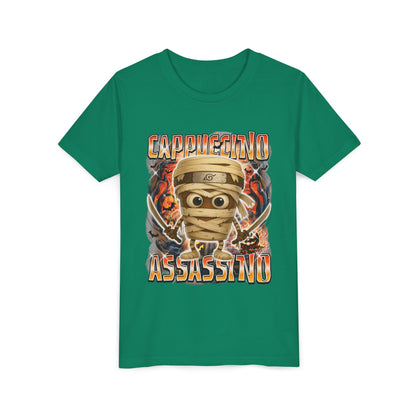 Cappuccino Assassino Halloween Italian Brainrot T-Shirt