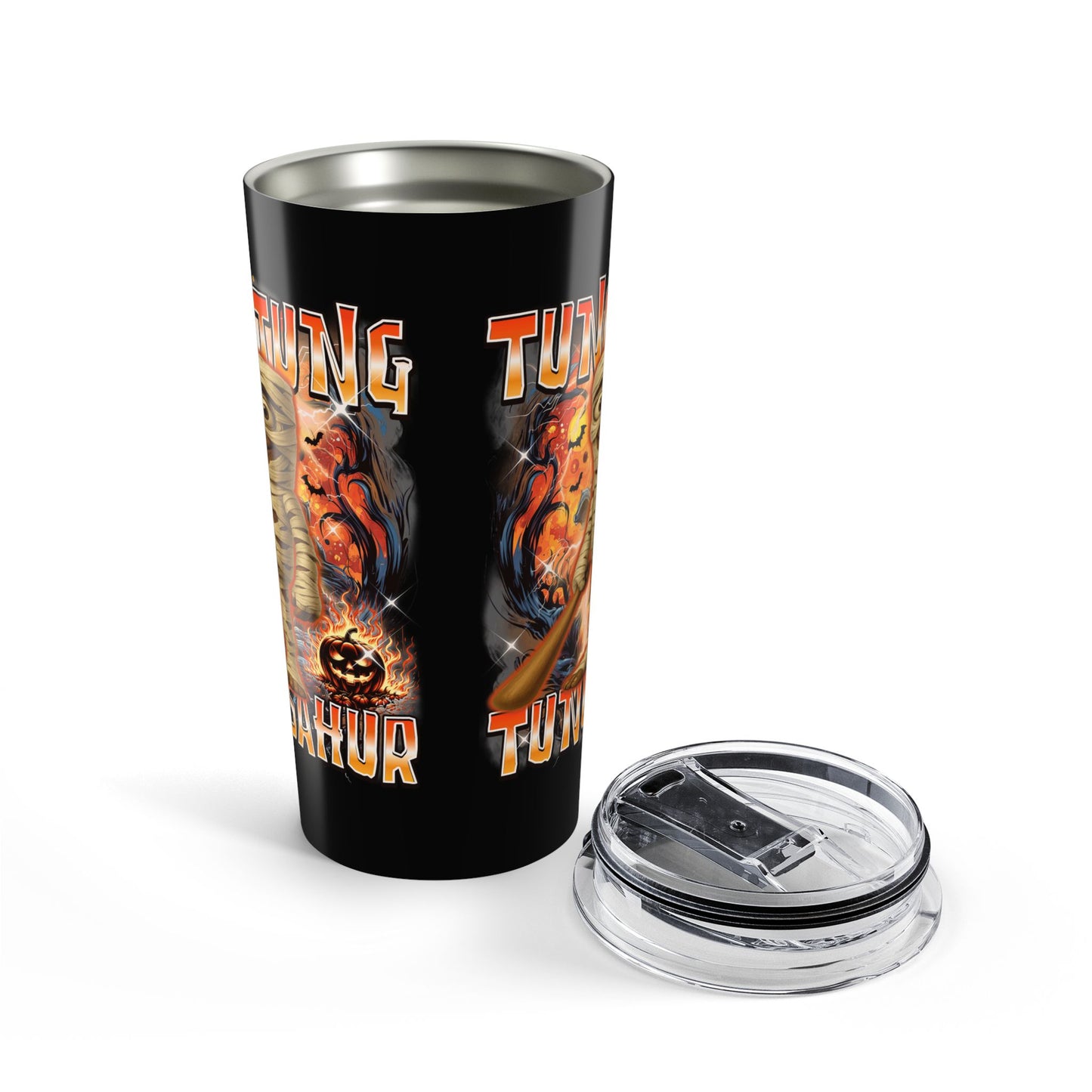Tung Tung Tung Sahur Halloween Italian Brainrot Tumbler 20oz