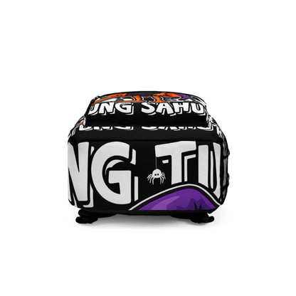 Tung Tung Tung Sahur Italian Brainrot Halloween Wizard School Backpack