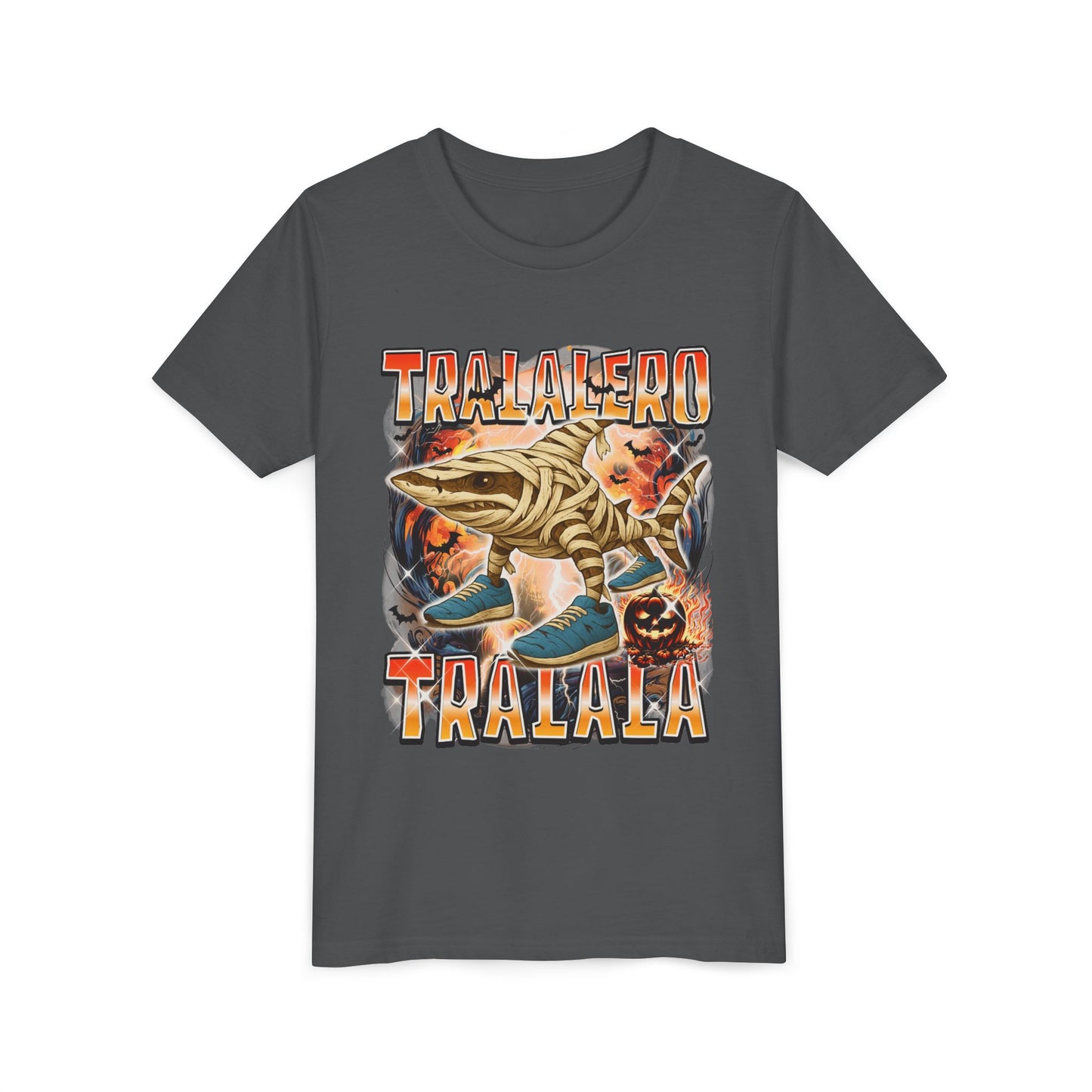 Tralalero Tralala Halloween Italian Brainrot T-Shirt