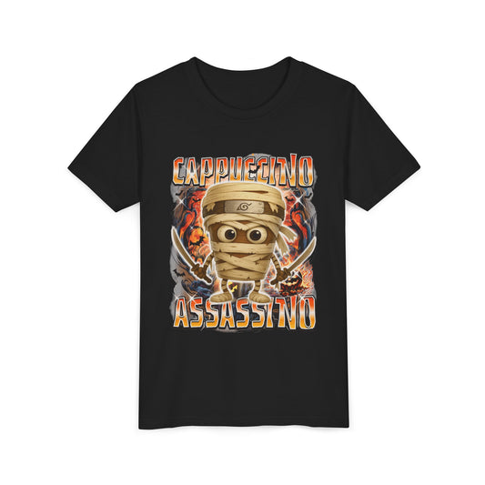 Cappuccino Assassino Halloween Italian Brainrot T-Shirt