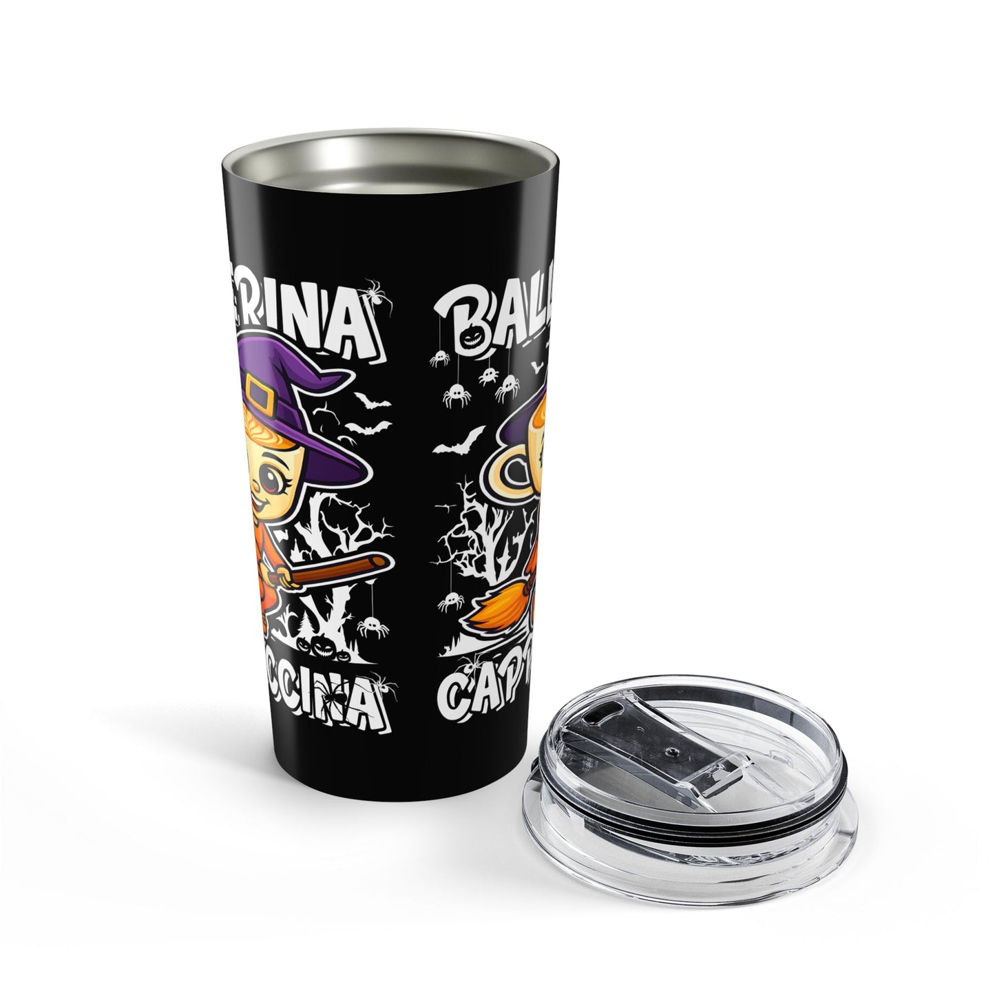 Ballerina Cappuccina Halloween Witch Italian Brainrot Tumbler 20oz