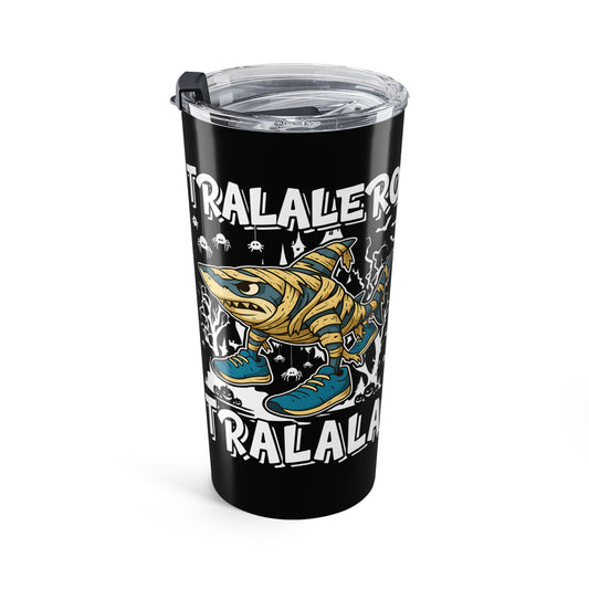 Tralalero Tralala Italian Brainrot Halloween Tumbler 20oz
