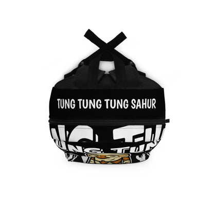 Tung Tung Tung Sahur Italian Brainrot Halloween School Backpack