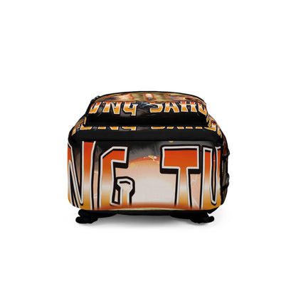 Tung Tung Tung Sahur Halloween Italian Brainrot School Backpack