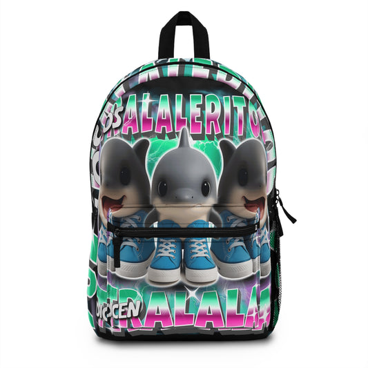 Los Tralaleritos Dicen Tralala Italian Brainrot School Backpack