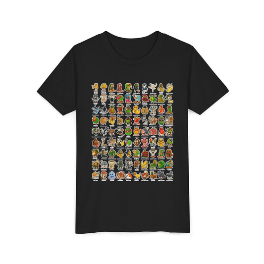 All Stars 90 Characters Italian Brainrot T-Shirt