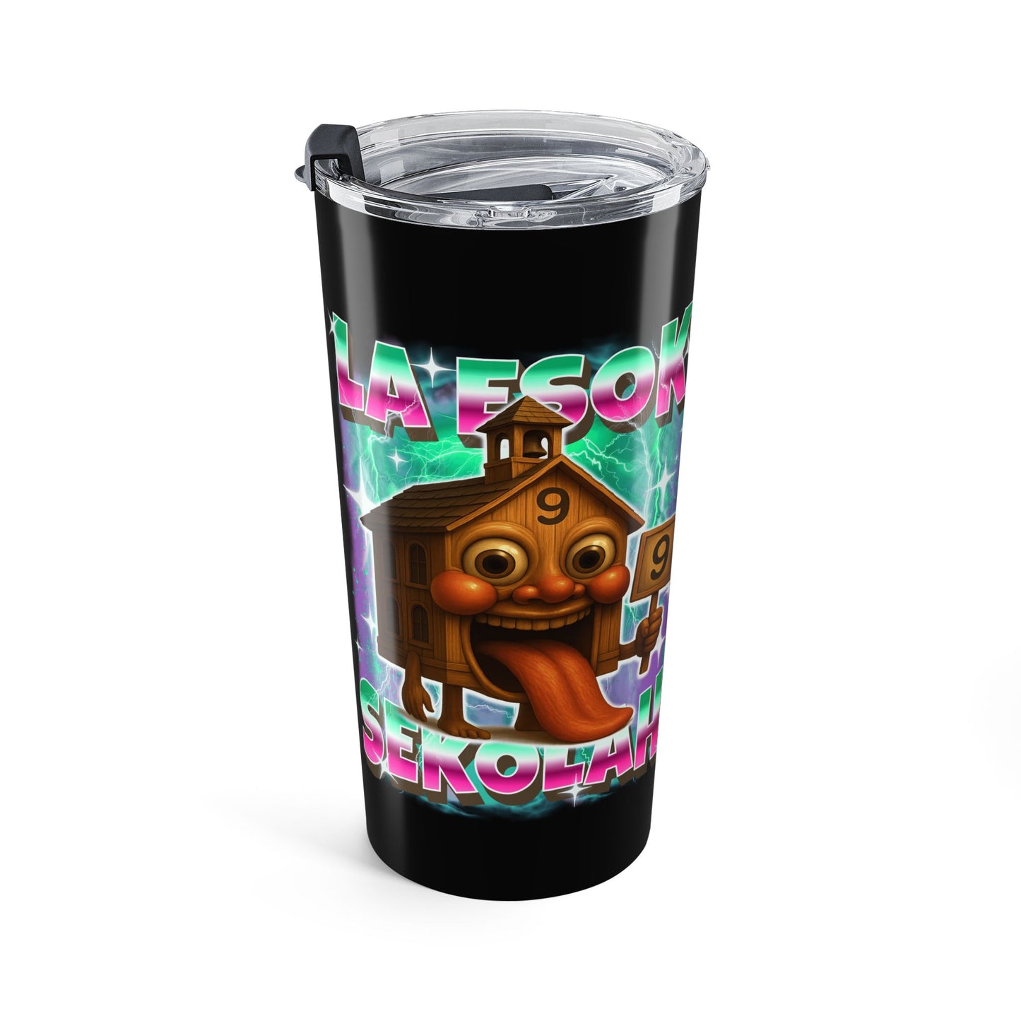 La Esok Sekolah Italian Brainrot Tumbler 20oz