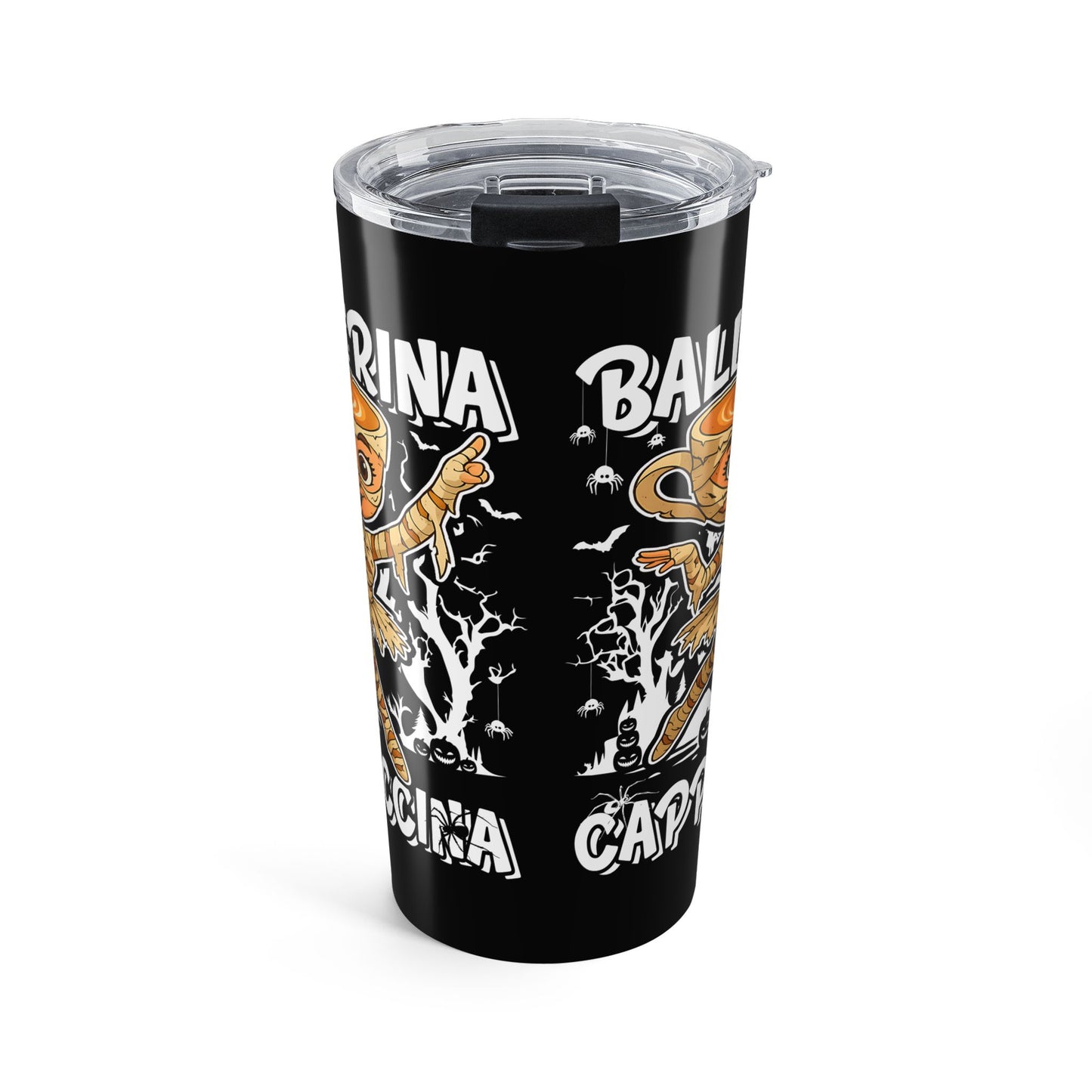 Ballerina Cappuccina Italian Brainrot Halloween Tumbler 20oz