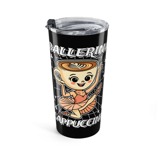 Ballerina Cappuccino Italian Brainrot Tumbler 20oz