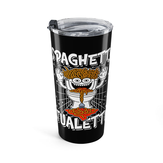 Spaghetti Tualetti Italian Brainrot Tumbler 20oz