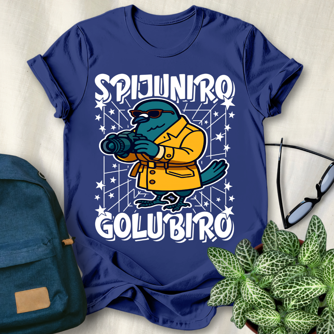 Spijuniro Golubiro Italian Brainrot T-Shirt