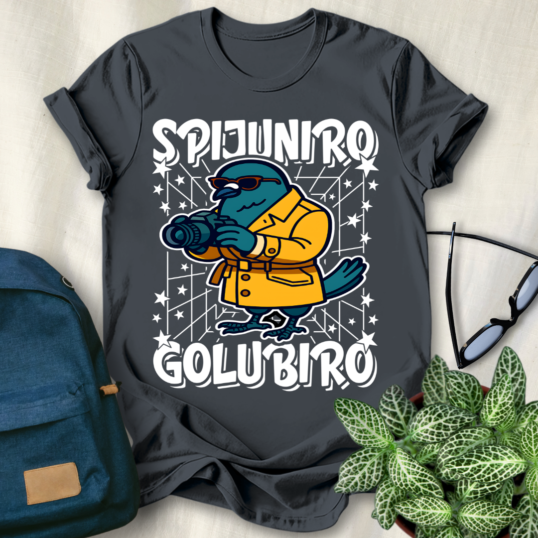 Spijuniro Golubiro Italian Brainrot T-Shirt
