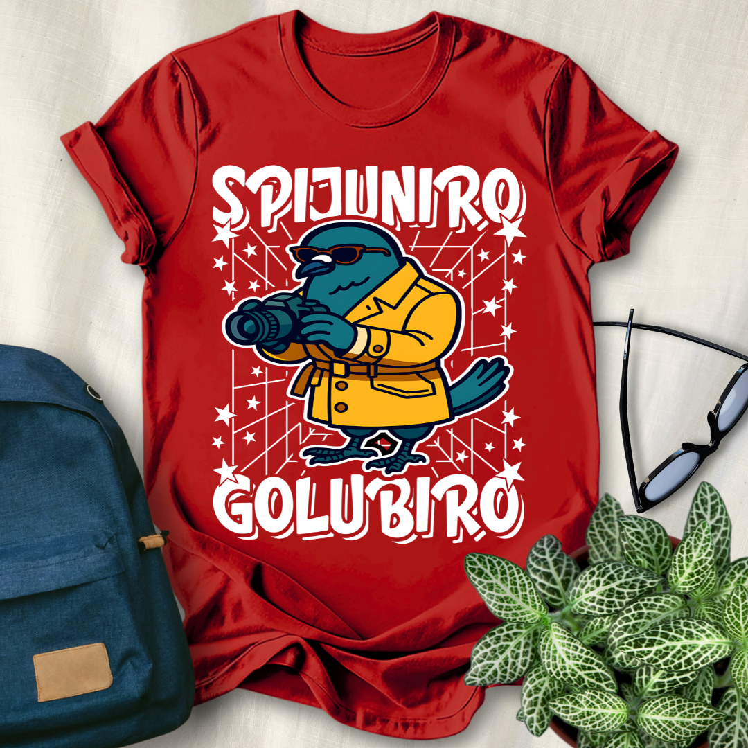 Spijuniro Golubiro Italian Brainrot T-Shirt