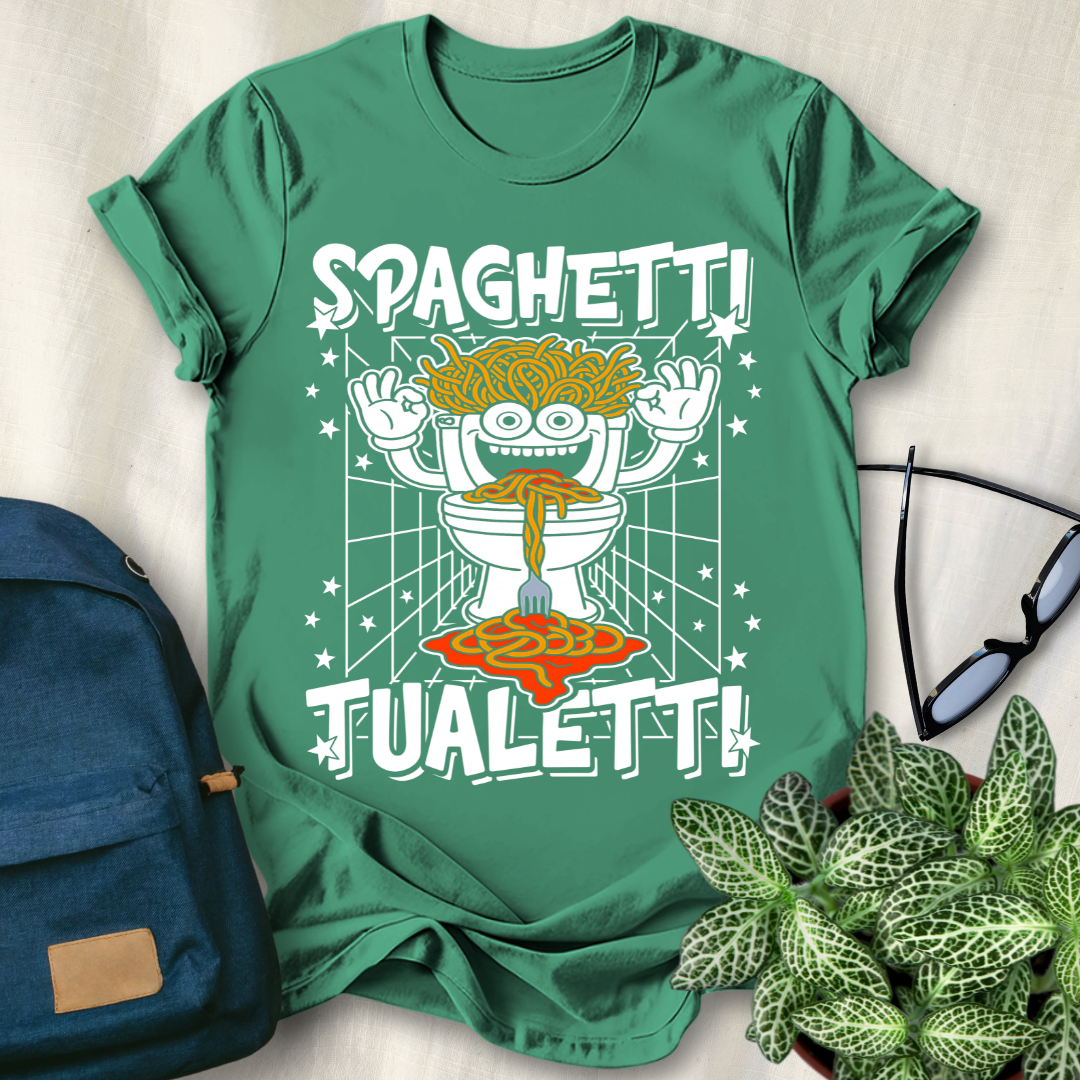 Spaghetti Tualetti Italian Brainrot T-Shirt