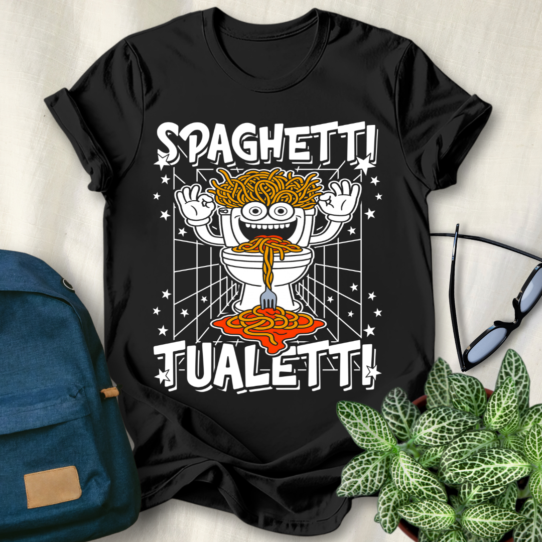 Spaghetti Tualetti Italian Brainrot T-Shirt