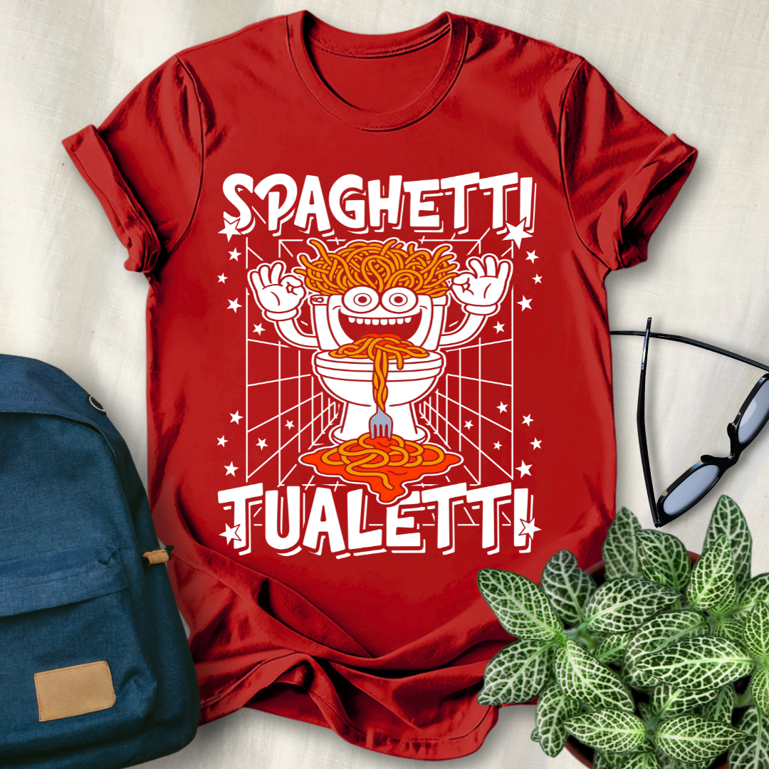 Spaghetti Tualetti Italian Brainrot T-Shirt
