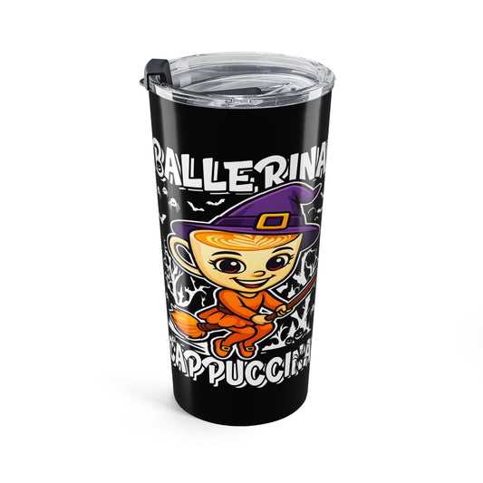 Ballerina Cappuccina Halloween Witch Italian Brainrot Tumbler 20oz