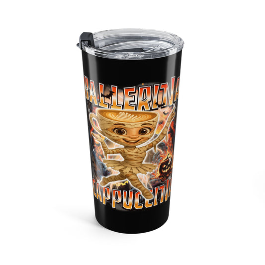 Ballerina Cappuccina Italian Brainrot Halloween T-Shirt Tumbler 20oz