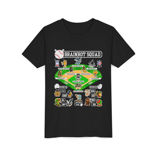 Italian Brainrot Baseball Starting Lineup T-Shirt