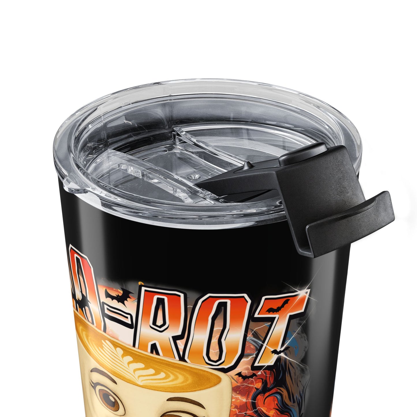 Ballerina Cappuccina Spooky Halloween Italian Brainrot Tumbler 20oz