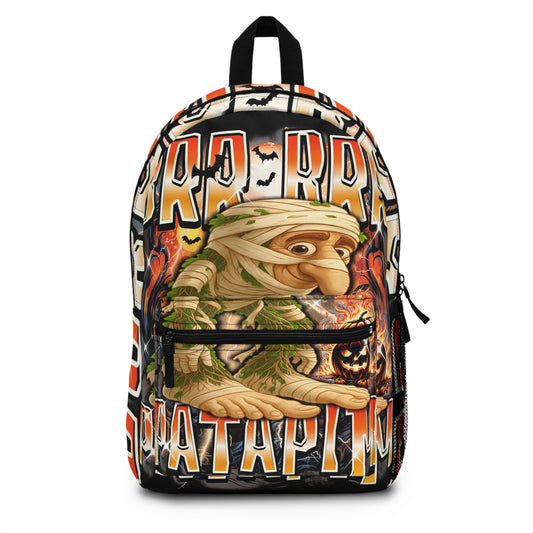 Brr Brr Patapim Halloween Italian Brainrot School Backpack