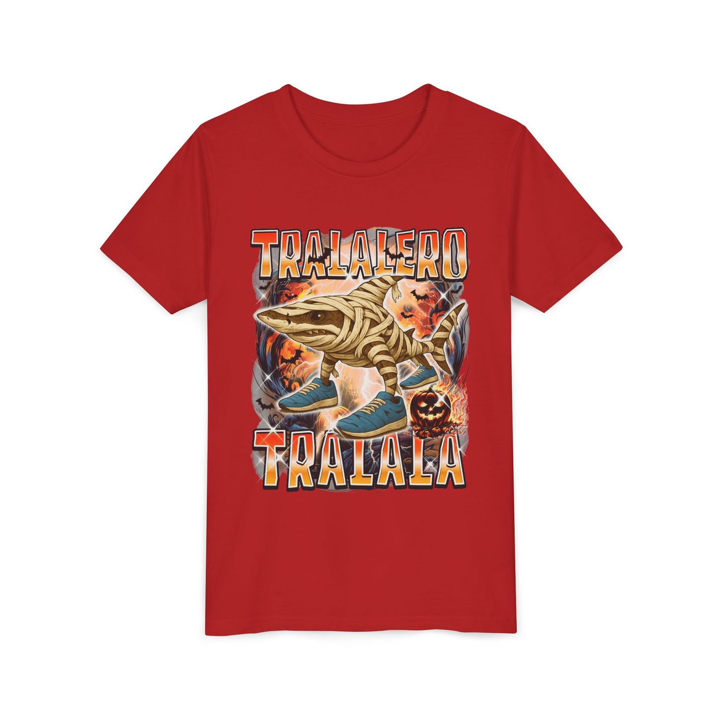 Tralalero Tralala Halloween Italian Brainrot T-Shirt