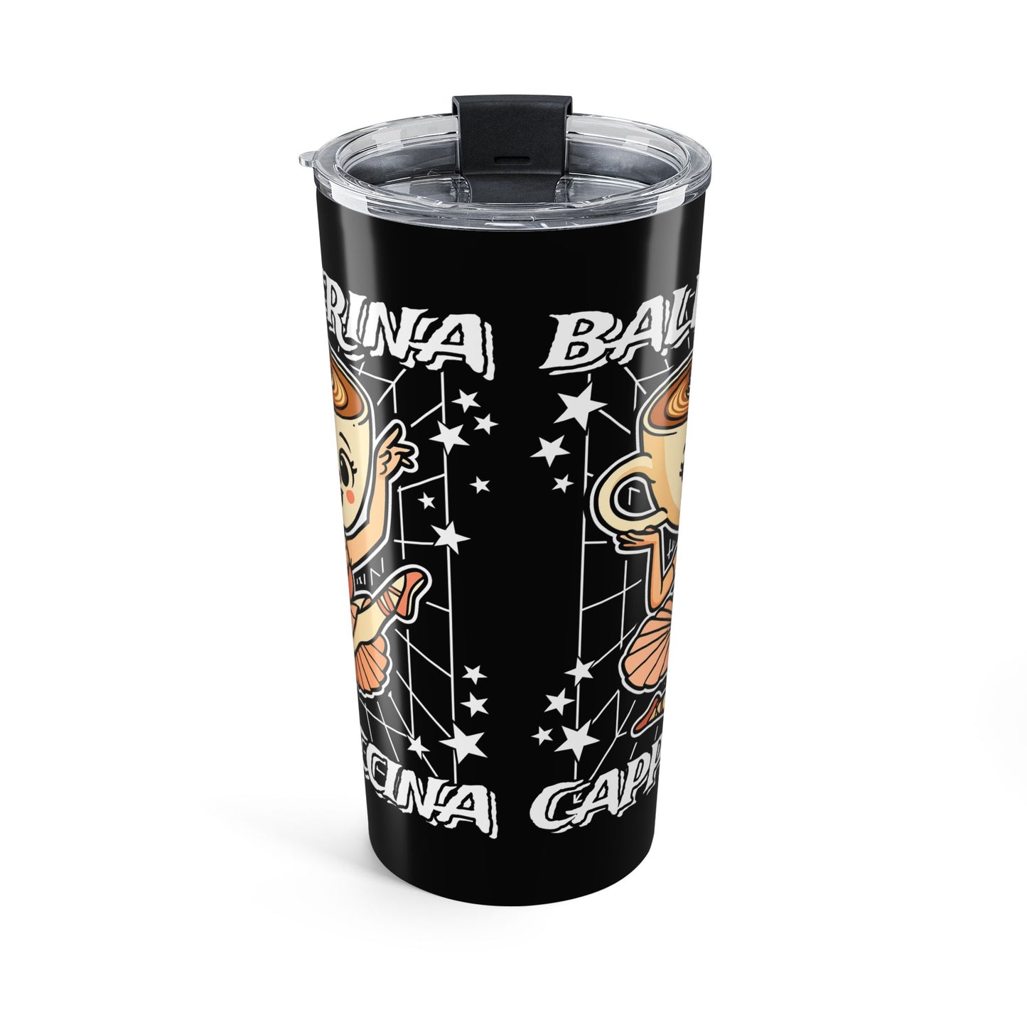 Ballerina Cappuccino Italian Brainrot Tumbler 20oz
