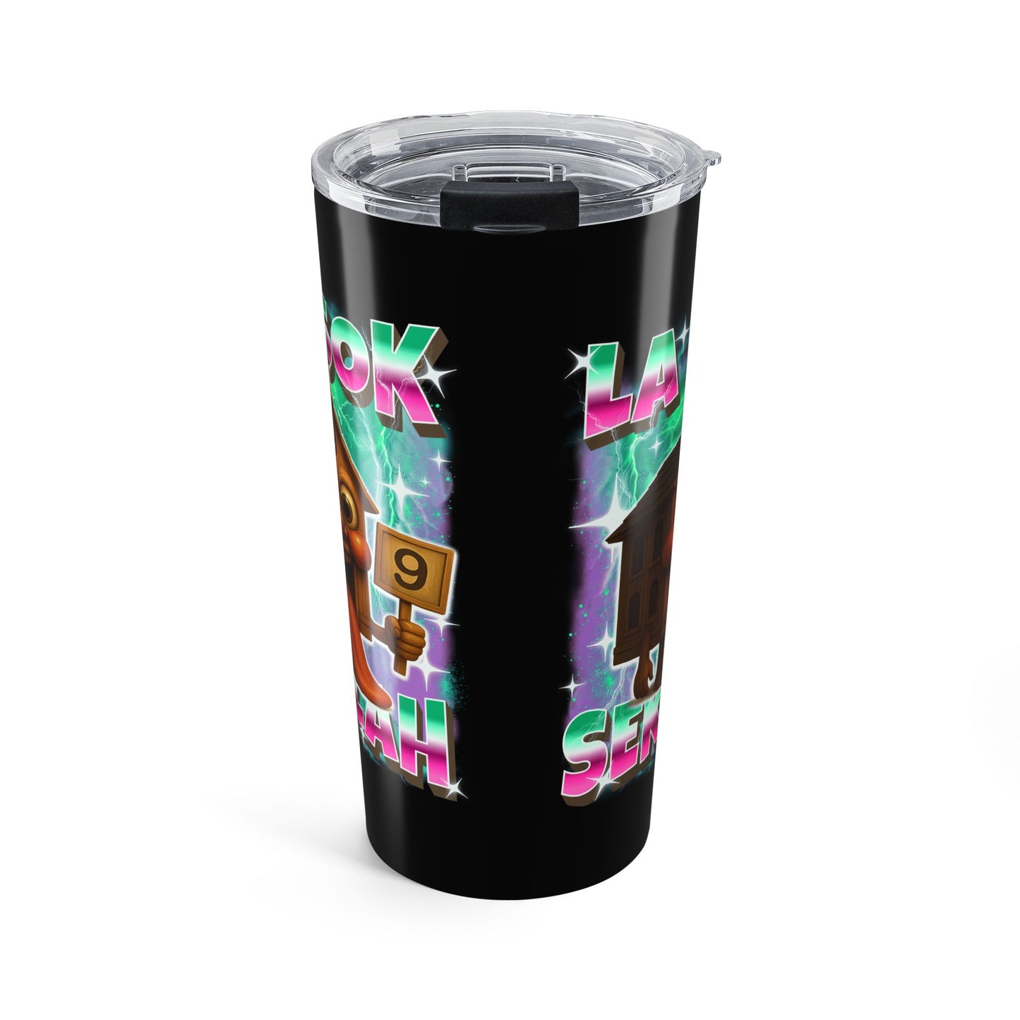 La Esok Sekolah Italian Brainrot Tumbler 20oz