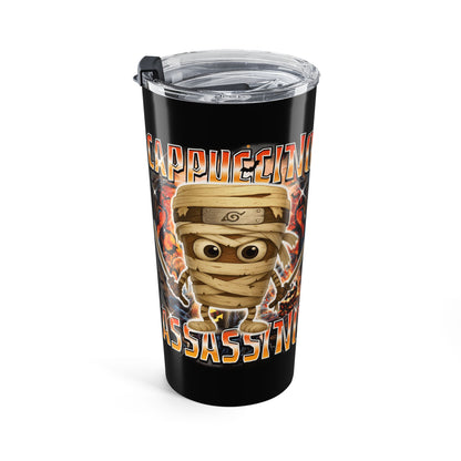 Cappuccino Assassino Halloween Italian Brainrot Tumbler 20oz