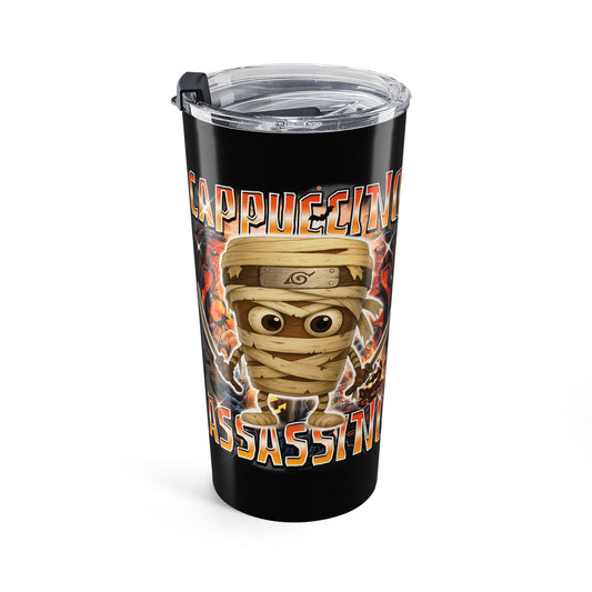 Cappuccino Assassino Halloween Italian Brainrot Tumbler 20oz