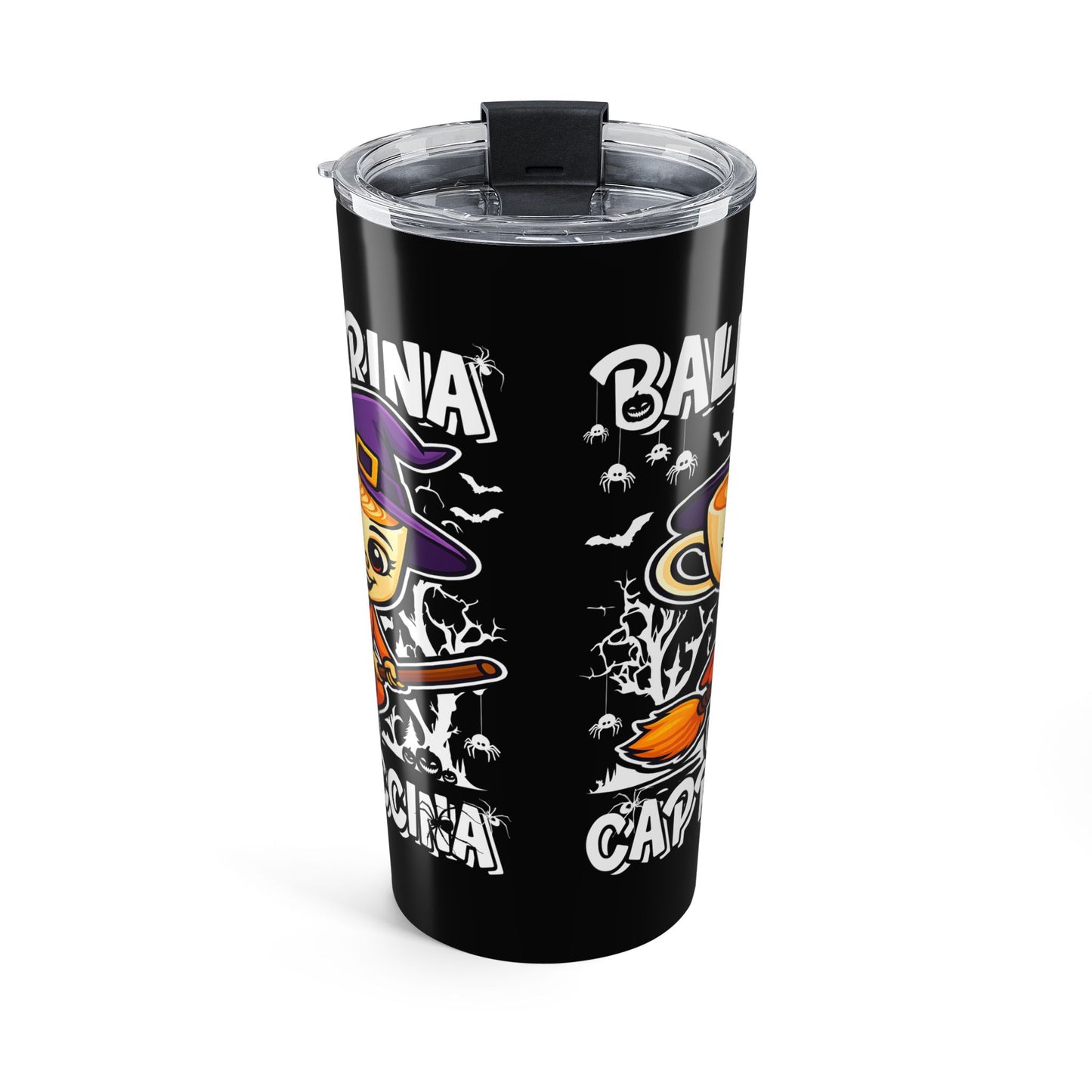Ballerina Cappuccina Halloween Witch Italian Brainrot Tumbler 20oz