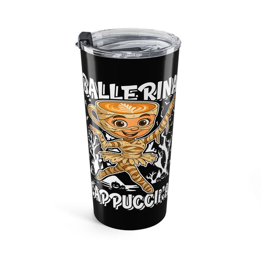 Ballerina Cappuccina Italian Brainrot Halloween Tumbler 20oz