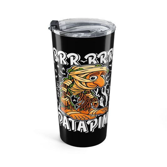 Brr Brr Patapim Italian Brainrot Halloween Tumbler 20oz