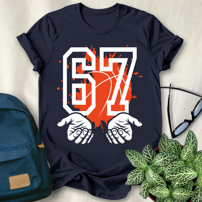 67 Meme Basketball T-Shirt