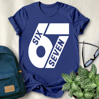 67 Meme Six Seven Funny Number T-Shirt