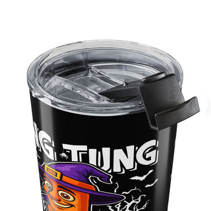 Tung Tung Tung Sahur Italian Brainrot Halloween Wizard Tumbler 20oz
