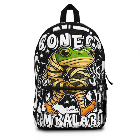 Boneca Ambalabu Italian Brainrot Halloween School Backpack