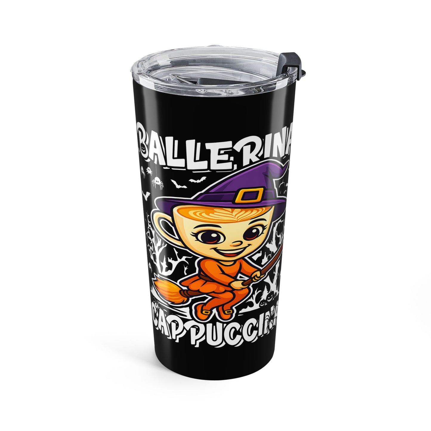 Ballerina Cappuccina Halloween Witch Italian Brainrot Tumbler 20oz